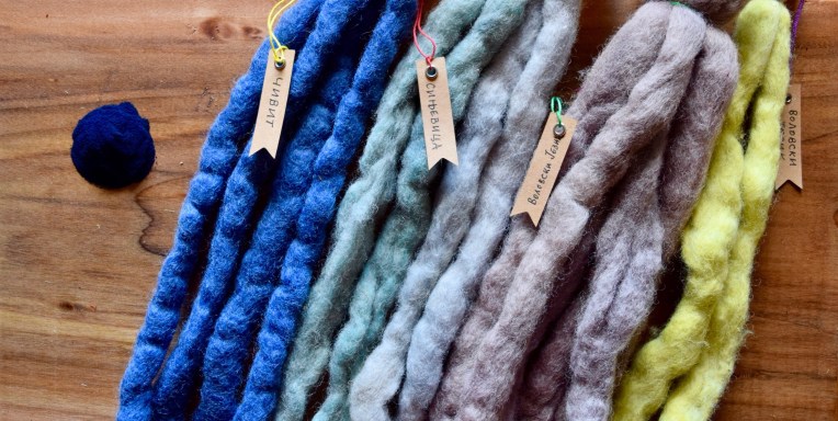 Blues were difficult to obtain, but could be achieved using indigo (čivit), woad (sinjevica)